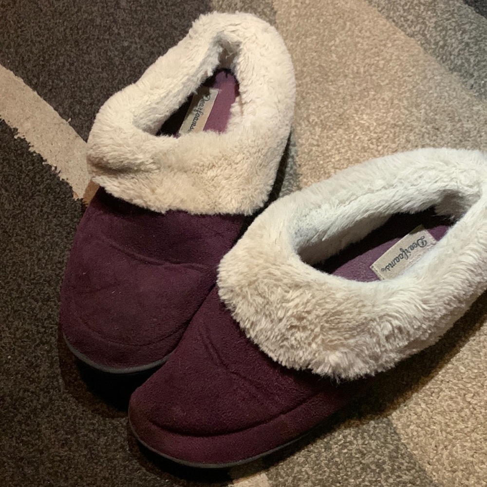 Well worn slippers